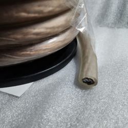 Orion P-050-XXL 0G Oversize CCA Power / Ground Wire FROST 16.6FT