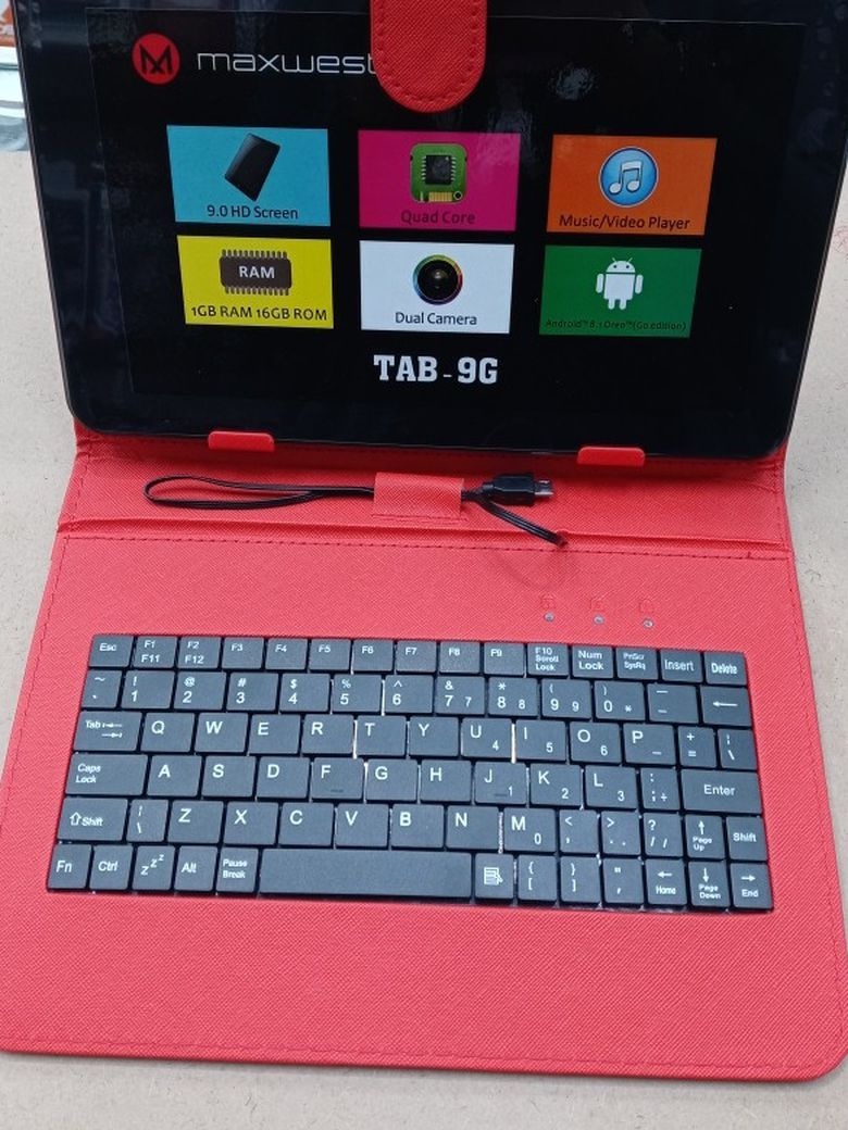 RED WIFI TABLET $99