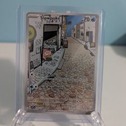 Slowpoke full art Pokemon card 204/198