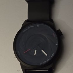 BREAK Distinctive Unisex Novelty Waterproof Quartz Watches, Creative Camera Dial