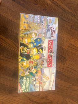 The Simpsons Monopoly Board Game