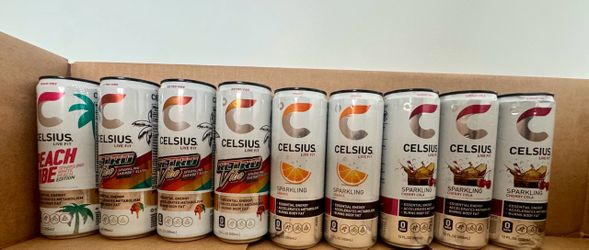 (Send offer) Celsius Energy Drinks Variety Pack 9 Cans