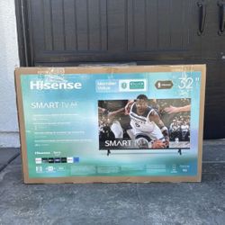 MV 32” Hisense smart led tv 