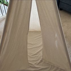4’x4’ Unique Play Tent Indoor Canvas With Lights 