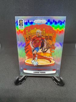 2026 Panini Prizm World Cup Soccer LAMINE YAMAL Landmarks Case Hit SSP Spain