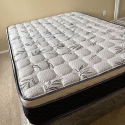 Full Size Bed Bamboo Brand New Sealed