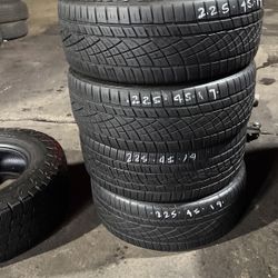 225/45/19 Continental Extreme Contact Dws 06 Plus , Have A Set Of 4 Tires Available In Great Condition
