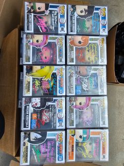 All Signed funko pops
