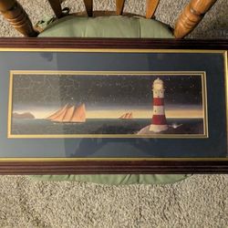 Framed Nautical Art Print