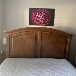 Wood bedroom furniture