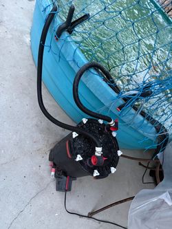 Pool or Pond Filter Pump with Hose