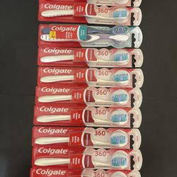 10pack Colgate 360 Tooth Brush 