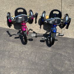 Set Schwinn Roadsters Blue And Pink