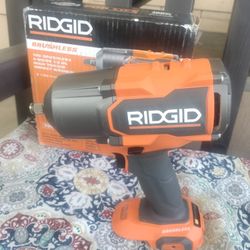 Ridgid 18 V Brushless Cordless 4-Mode 1/2" High Torque Impact Wrench TOOL ONLY