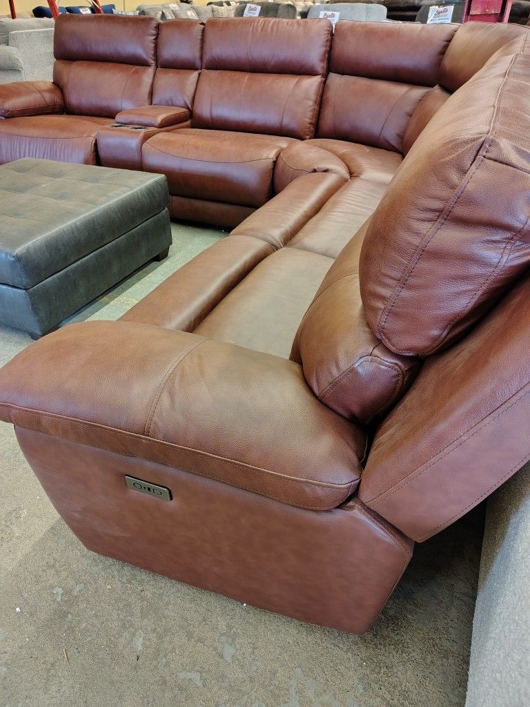 5 Piece Power Sectional