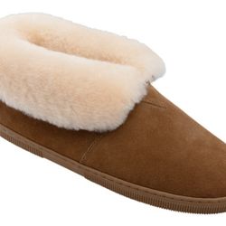 Bearpaw Men’s Lars Slippers Size 11 Hickory Suede A18 Shearling Lined Boots