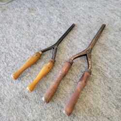Vintage Hair Curling Irons.