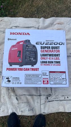 Honda. Generator. EU 2200 I.  Inverter. Super quiet