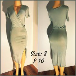 Short Sleeve Bodycon Dress