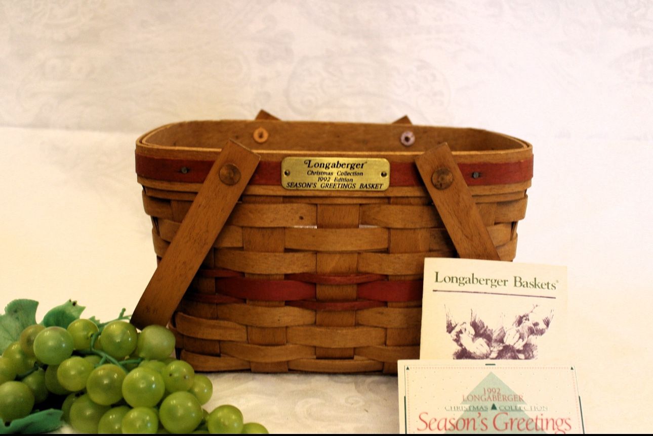 Longaberger 1992 Commemorative Basket