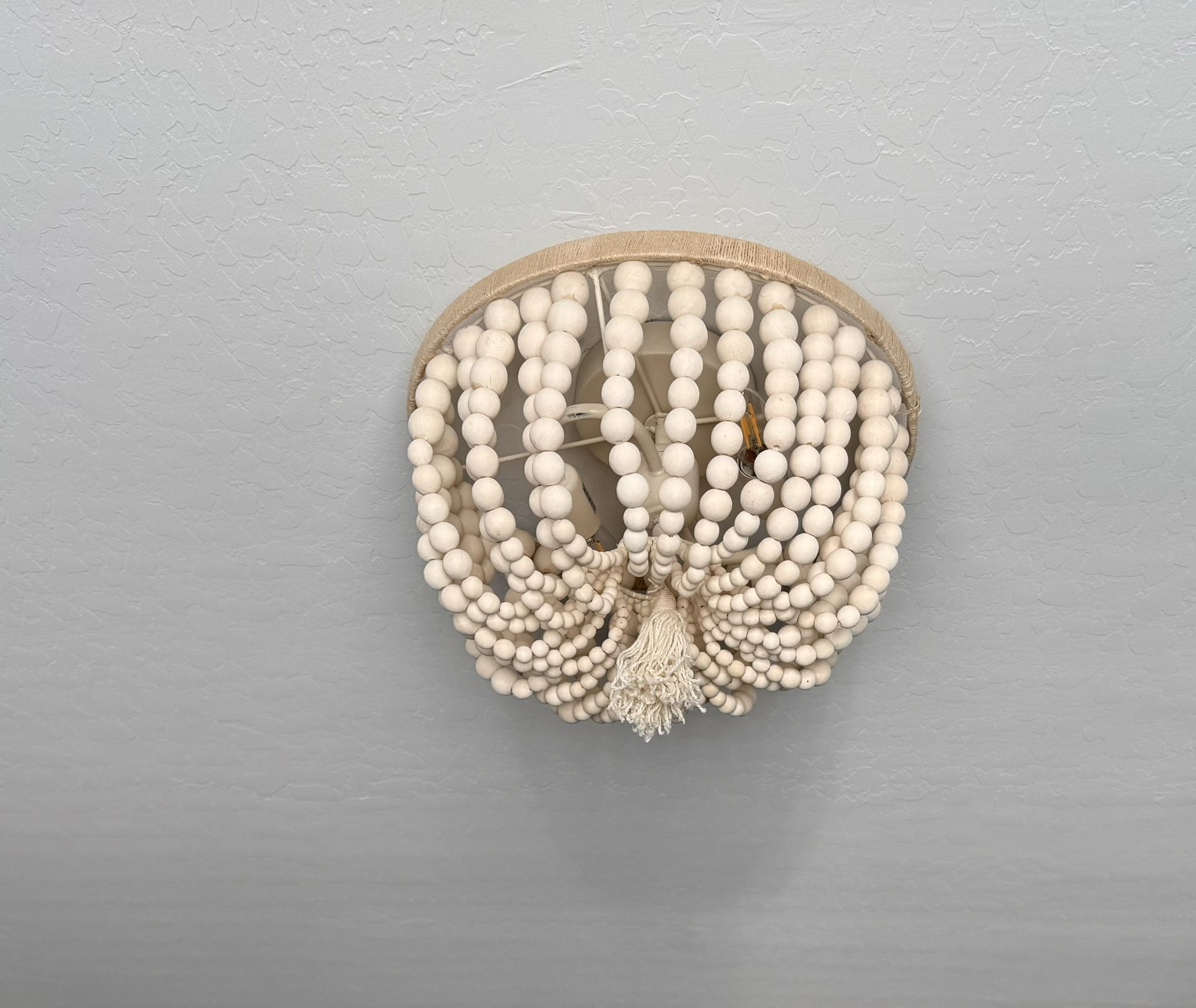 Boho Flush Mount Chandelier From pottery Barn Kids (Dahlia)