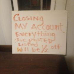 All My Listings  1/2 Off Price      Posted