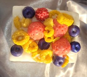 fruity cereal soap just made