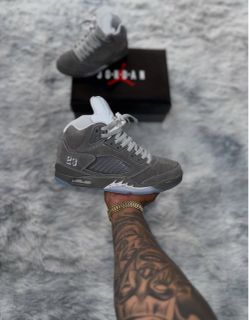 Jordan 5’s Grey Metallic