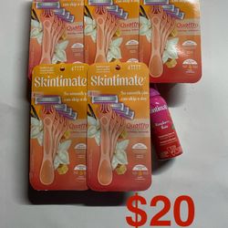 Skintimate Quattro Disposable Shave 🪒 Bundle 