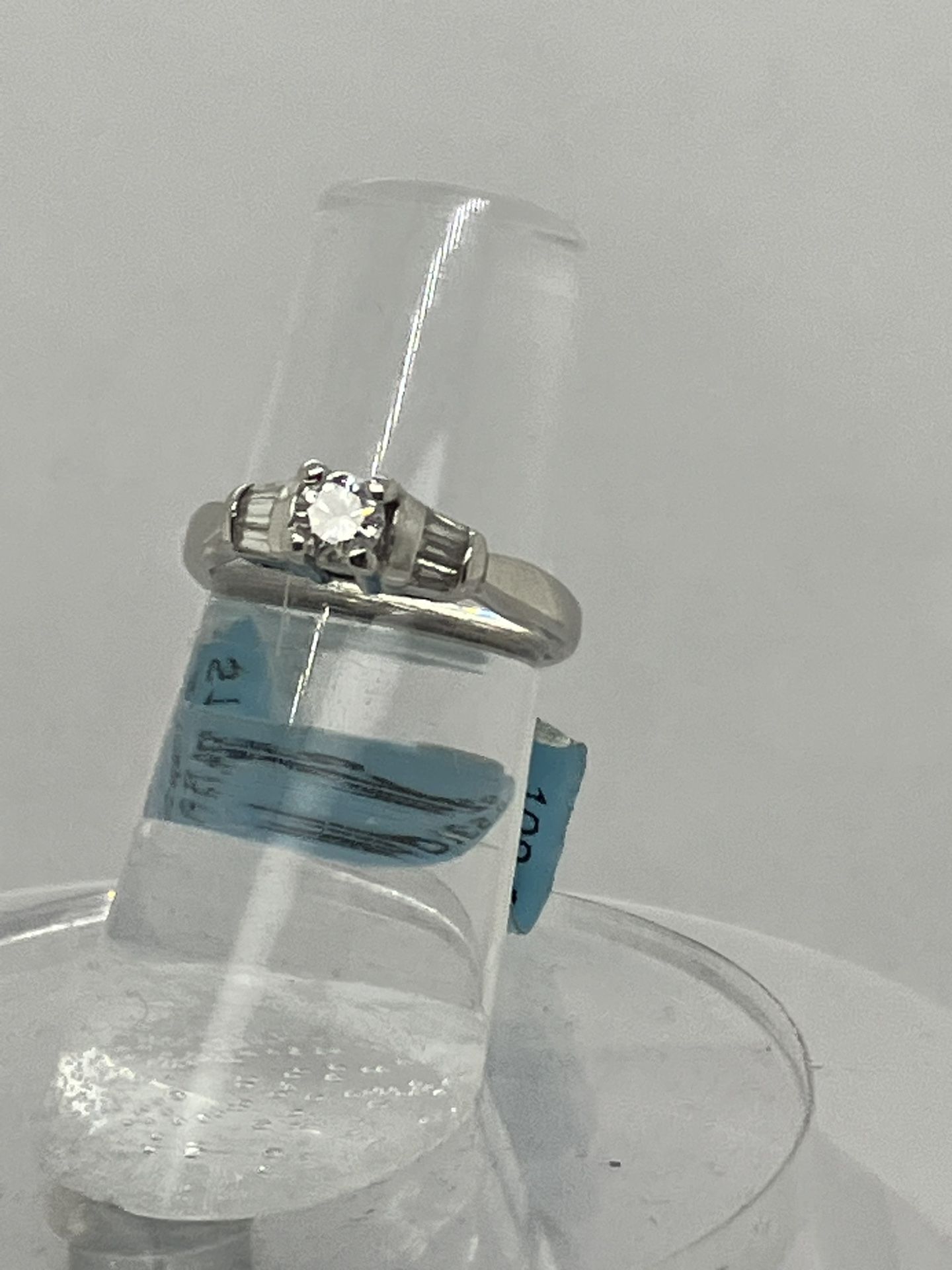 Classic 0.33 Carat Round Diamond Solitaire Engagement Ring