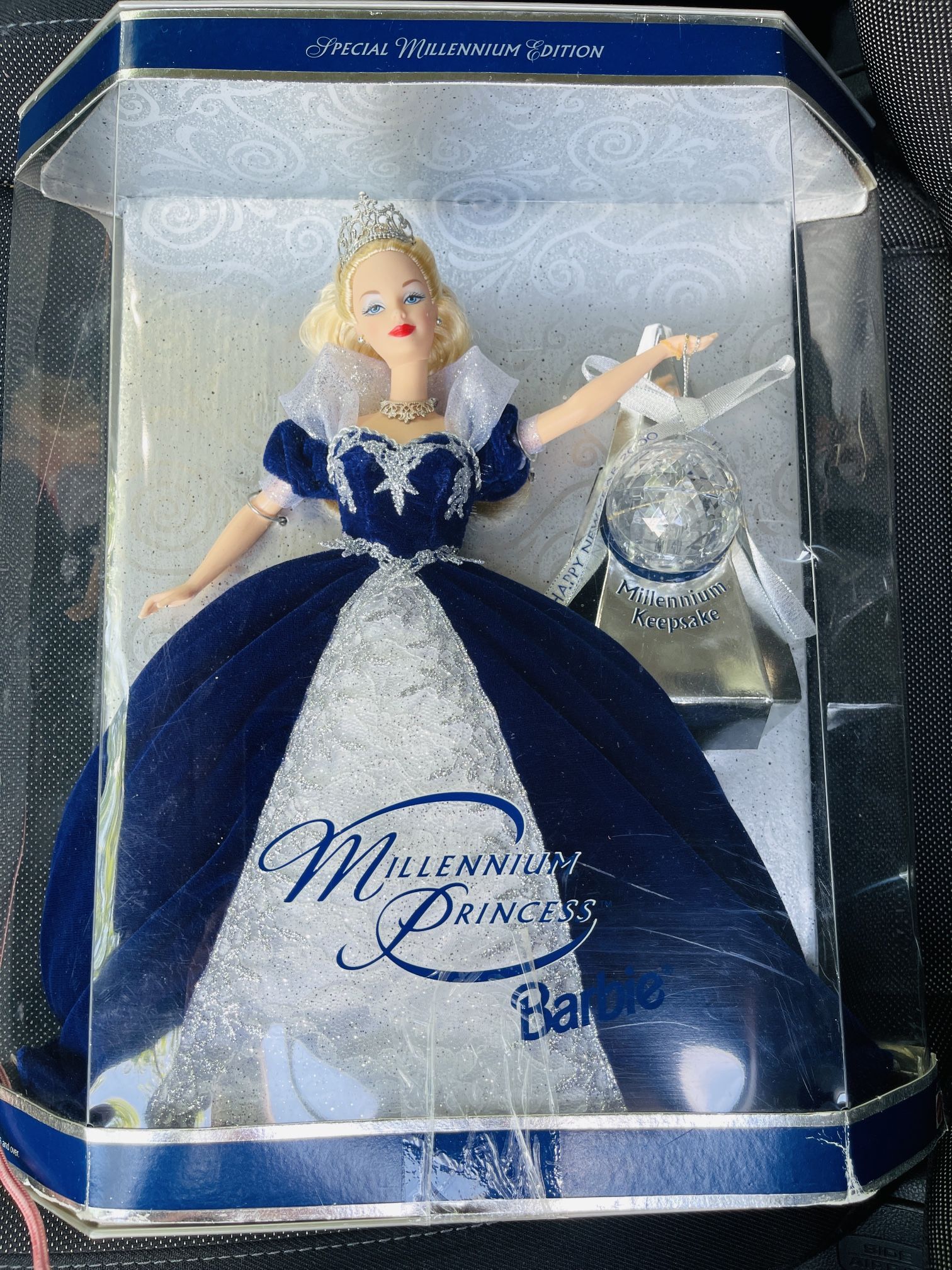 1999 Barbie Millennium 23995 Princess Doll - Blue Special Edition