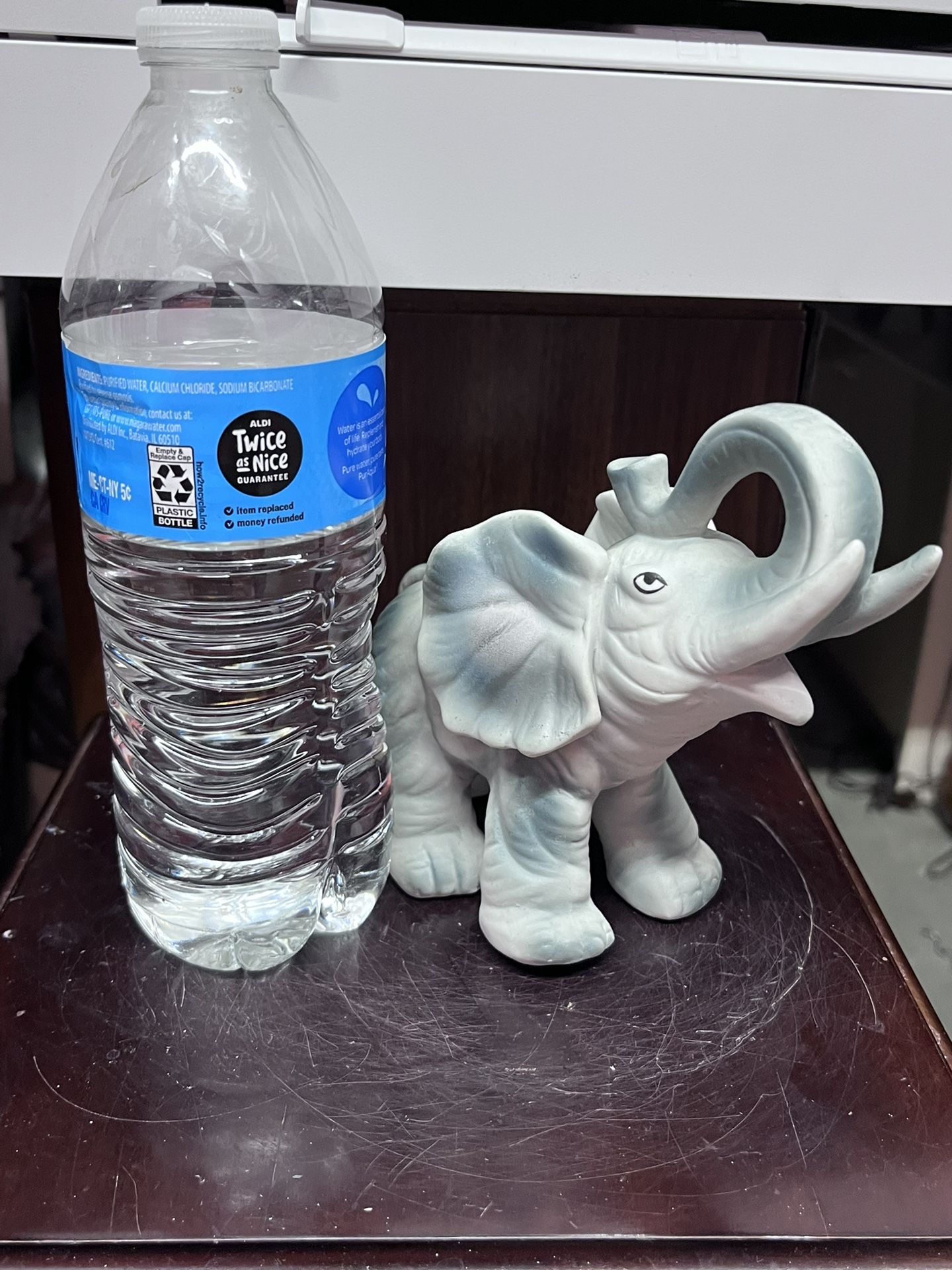 Vintage Beautiful Hand Painted Lucky Elephant Porcelain