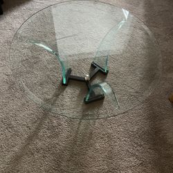 Nice glass coffee living room table glass modern style 