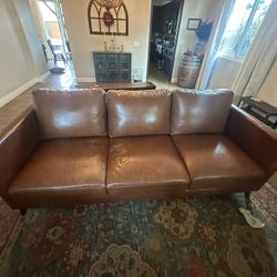 Leather Couch
