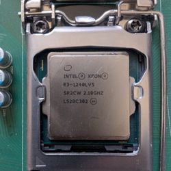 Supermicro X11SSH-F and Intel Xeon E3-1240L V5 CPU