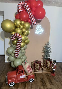 Christmas Balloon Garland 