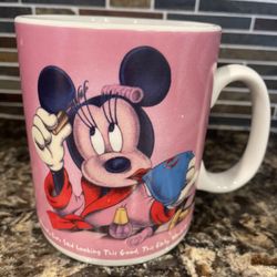 Minnie Mouse Big Mug, holds 3-3/4c   $12