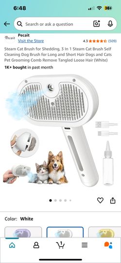Pet Spray Hair Comb