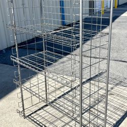 Commercial Steel Rack 64in. Retail - Restaurant- Storage - Display 