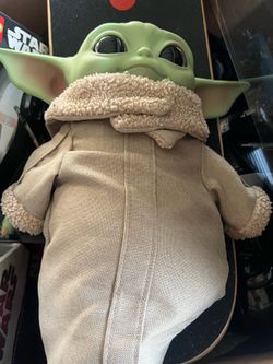 12” Mattel Star Wars: The Mandalorian Grogu plush