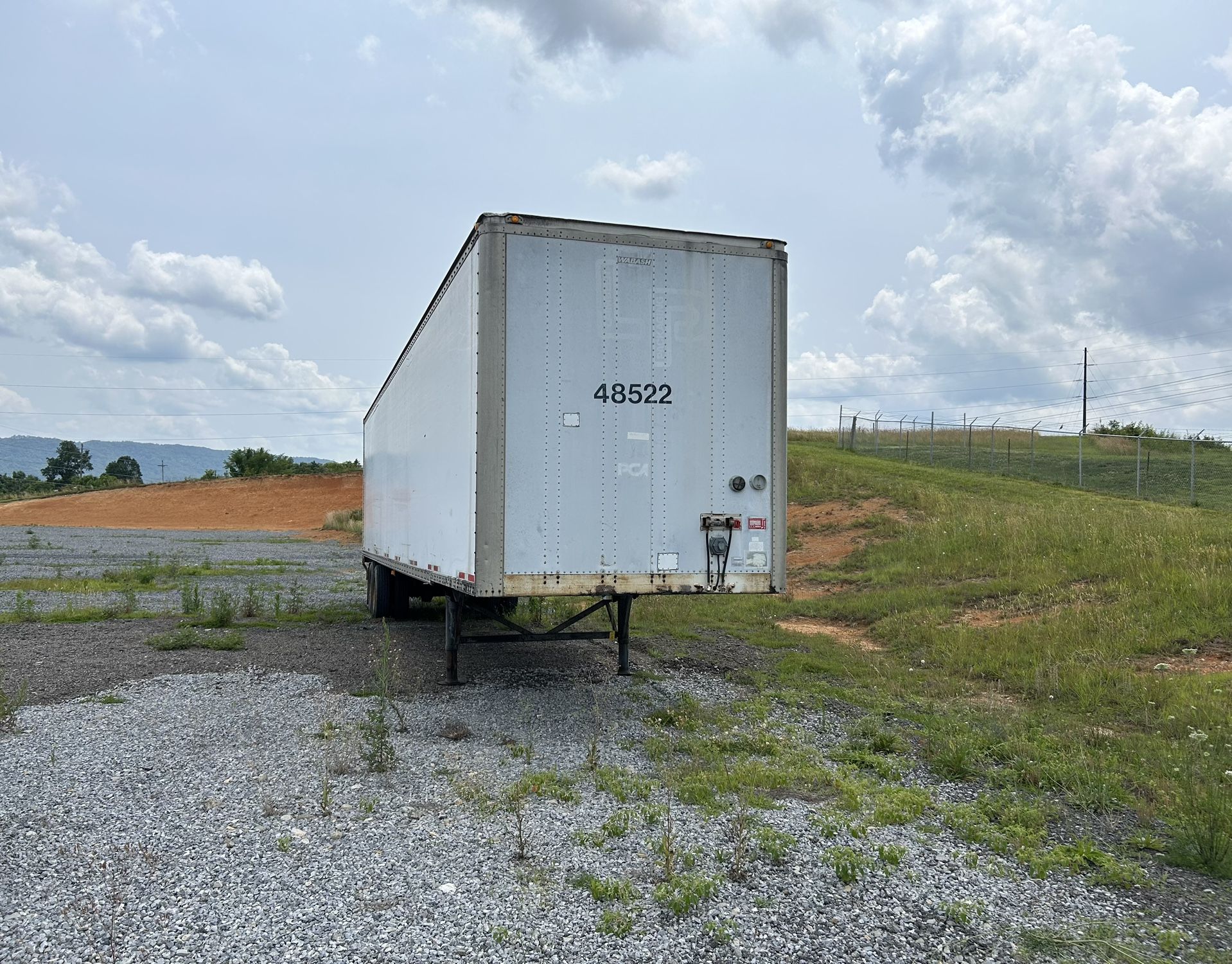 1997 WABASH 48FT DRY VAN TRAILER