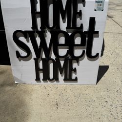 Home Sweet Home cut out, Wood plaque sign,wood Crafts, Craft supply, home decor