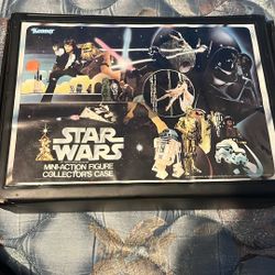 Vintage Star Ward Figure Carrying Case 