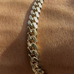 14k Gold Miami Cuban Link Bracelet