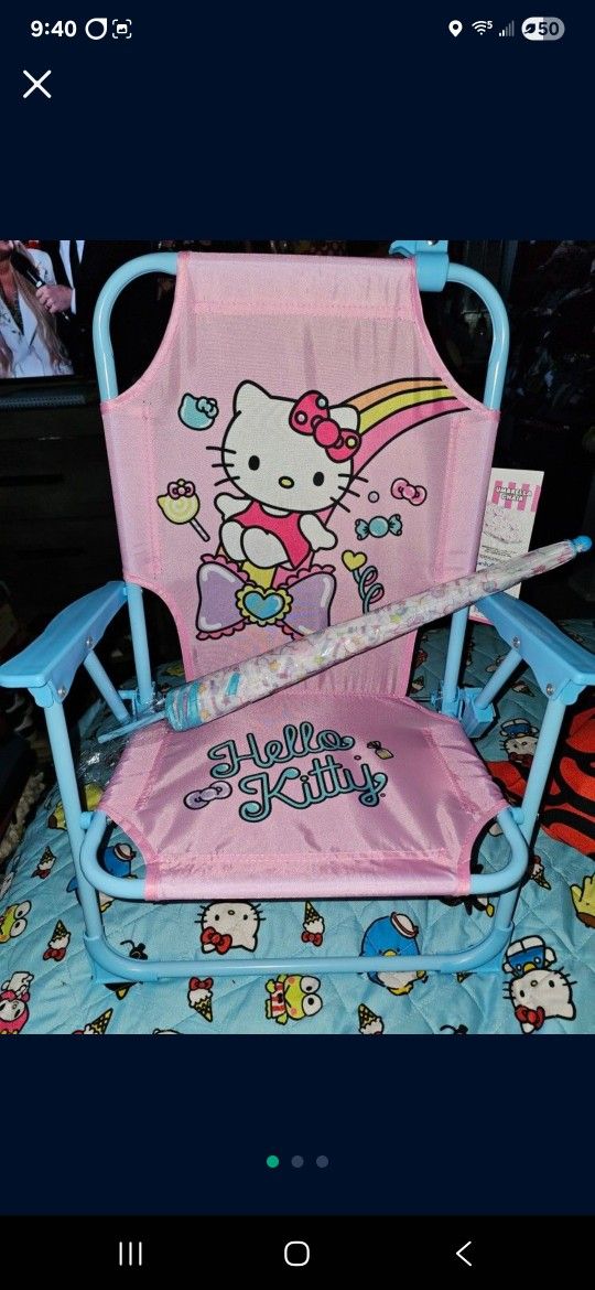 Hello Kitty Umbrella Chair