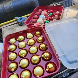 Old school christmas ornaments