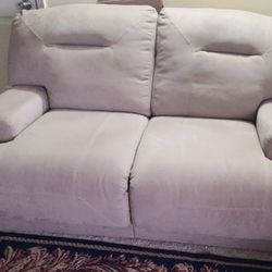 Power Recliner Love Seat Sofa