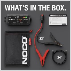 🎄⚡ NOCO Boost GB40 1000A Jump Starter – NEW (Open Box) – Perfect Holiday Gift! ⚡🎄