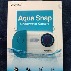 Vivitar Aqua Snap Underwater Digital Camera with HD Video Recording, New Waterproof Action Camera