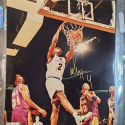 Chris Webber Signed 8x10 Photo Autograph Auto HOF Michigan